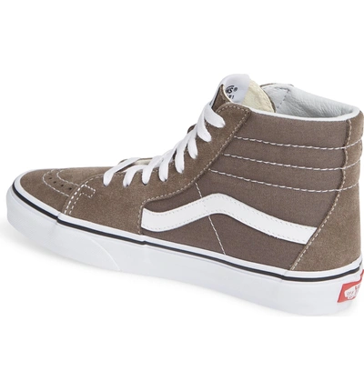 Shop Vans 'sk8-hi' Sneaker In Falcon/ True White