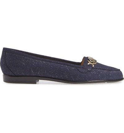 Shop Amalfi By Rangoni Oste Loafer In Navy Printed Leather