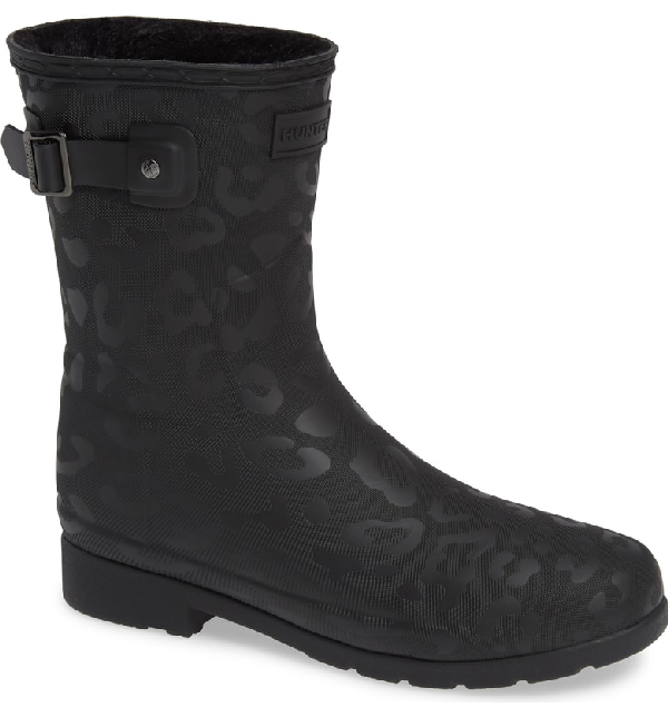 hunter cheetah boots