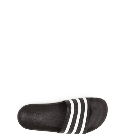 Shop Adidas Originals 'adilette' Slide Sandal In Black/ White