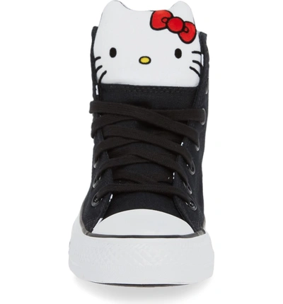 Converse Women's X Hello Kitty Chuck Taylor All Star High Top Casual Shoes,  Black - Size 7.0 | ModeSens