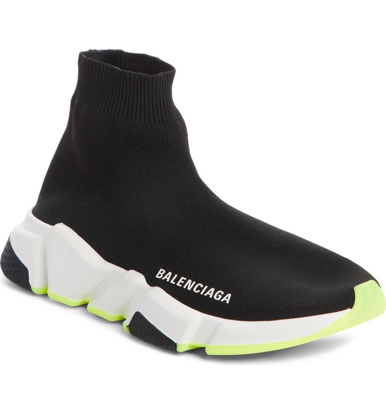 Balenciaga 2018 Glitter Speed Trainer Sneakers Shoes