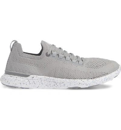 Shop Apl Athletic Propulsion Labs Techloom Breeze Knit Running Shoe In Cement/ Multi Speckle