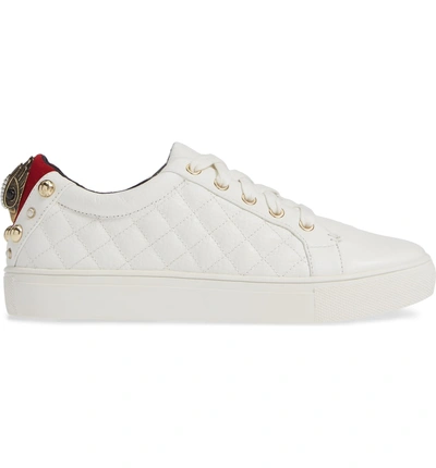 Shop Kurt Geiger Ludo Sneaker In White Leather