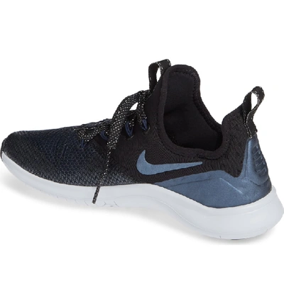 Shop Nike Free Tr8 Training Shoe In Black/ Metallic Armory Navy