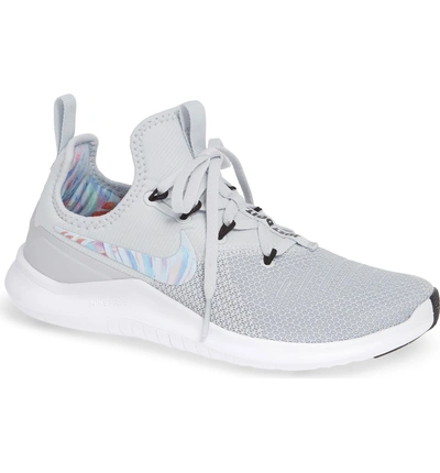 Shop Nike Free Tr8 Training Shoe In Pure Platinum/ Platinum-black