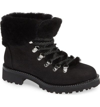 Nordic genuine shearling cuff winter sale boot