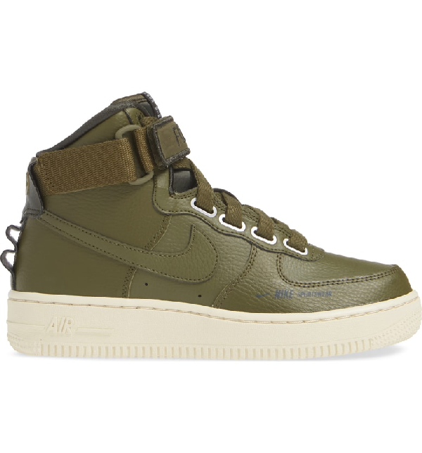 nike air force 1 high utility green
