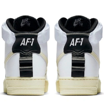 Shop Nike Air Force 1 High Utility Sneaker In White/ Light Cream/ Black