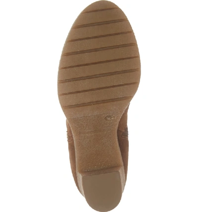 Shop Amalfi By Rangoni Lupetto Side Zip Bootie In Cognac Suede