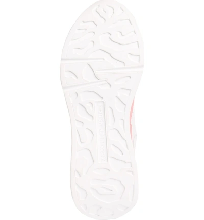 Shop Alexander Mcqueen Oversized Lace-up Sneaker In White/ Pink