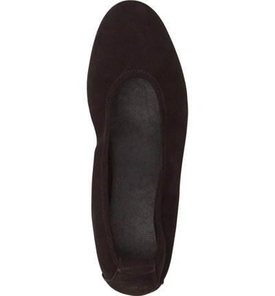 Shop Arche 'laius' Flat In Noir Leather