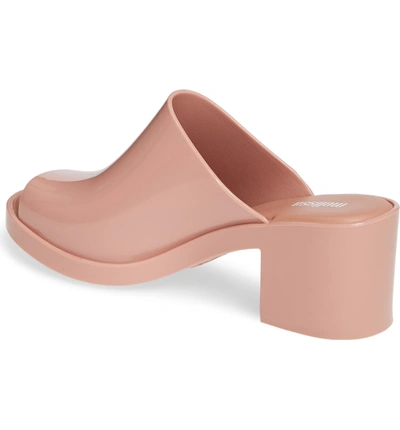 Shop Melissa Platform Slide Sandal In Pink Antique