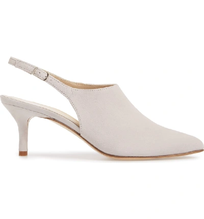 Shop Amalfi By Rangoni Patrizio Slingback Pump In Beige Suede