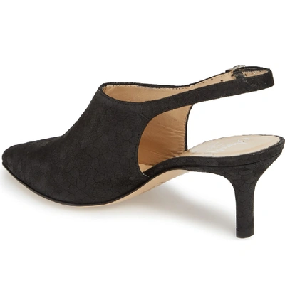 Shop Amalfi By Rangoni Patrizio Slingback Pump In Black Leather