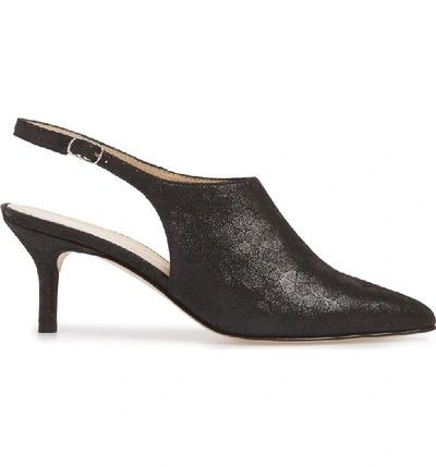 Shop Amalfi By Rangoni Patrizio Slingback Pump In Black Leather