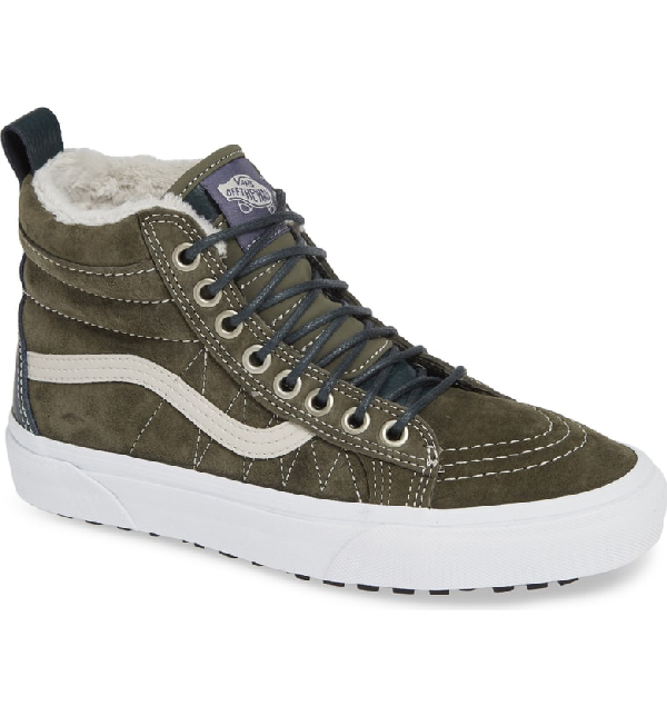 vans sk8 hi darkest spruce