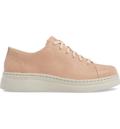 Shop Camper Runner Up Sneaker In Nude Leather