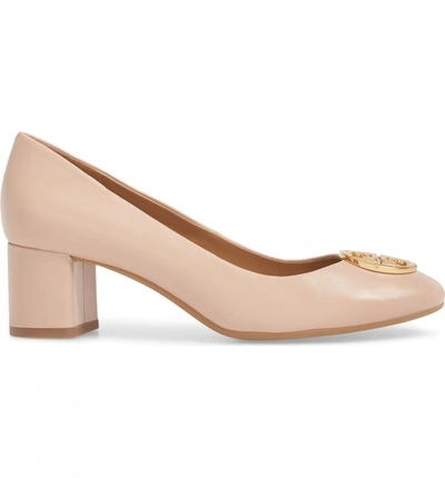 High Heel Shoes Tory Burch Woman Color Sand