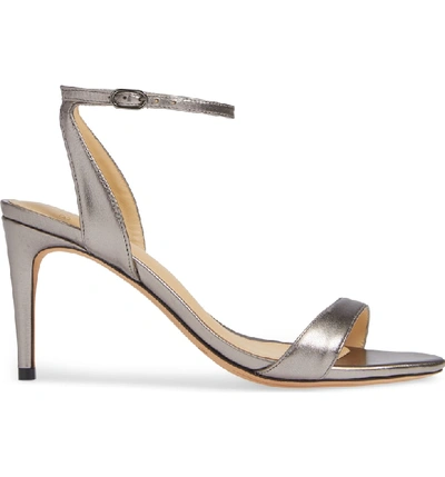 Shop Alexandre Birman Willow Ankle Strap Sandal In Grafite Leather