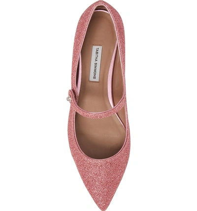 Shop Tabitha Simmons Hermione Mary Jane Flat In Pink