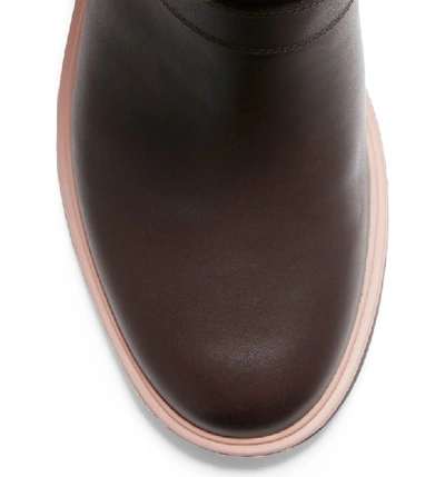Cole Haan Millbridge Waterproof Moto Boot In Black Waterproof