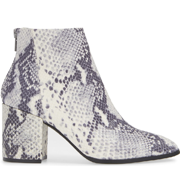 steve madden jillian snake booties