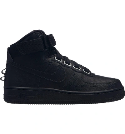 Shop Nike Air Force 1 High Utility Sneaker In Black/ Black/ Black