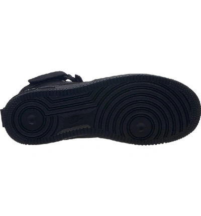 Shop Nike Air Force 1 High Utility Sneaker In Black/ Black/ Black