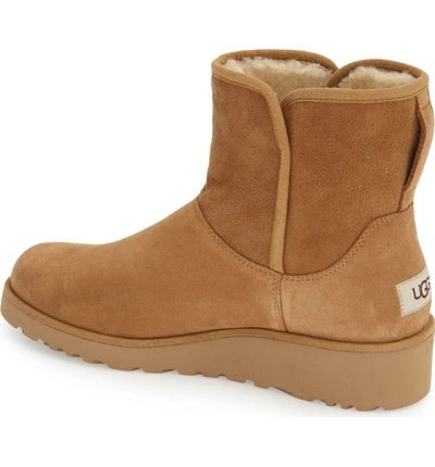 Shop Ugg Kristin - Classic Slim In Chestnut Suede