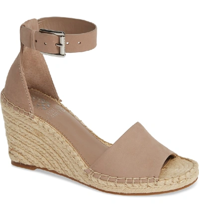 Shop Vince Camuto Leera Wedge Sandal In Dusty Mink