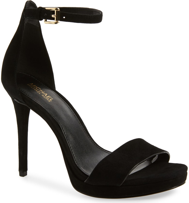 hutton suede sandal michael kors