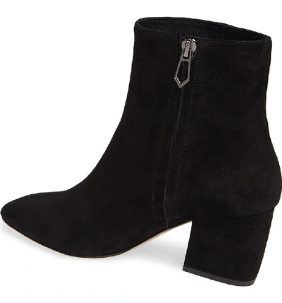 Shop Botkier Sasha Bootie In Black Suede