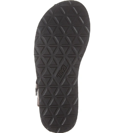 Shop Teva Midform Universal Geometric Sandal In Silver Velvet