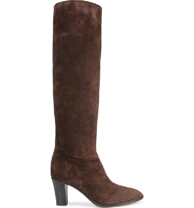 Shop Vince Casper Knee High Pull-on Boot In Cotto Brown