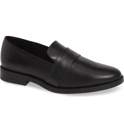 Shop Eileen Fisher Hayes Loafer In Black Leather