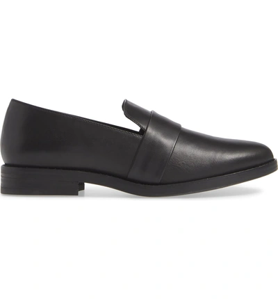 Shop Eileen Fisher Hayes Loafer In Black Leather