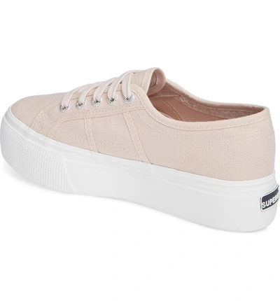 Shop Superga 'acot Linea' Sneaker In Pink Skin