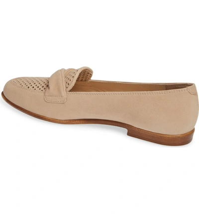 Shop Amalfi By Rangoni Osimo X Perforated Loafer In Corda Suede