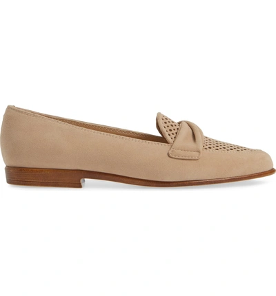 Shop Amalfi By Rangoni Osimo X Perforated Loafer In Corda Suede