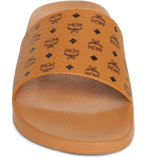 tan rubber slides