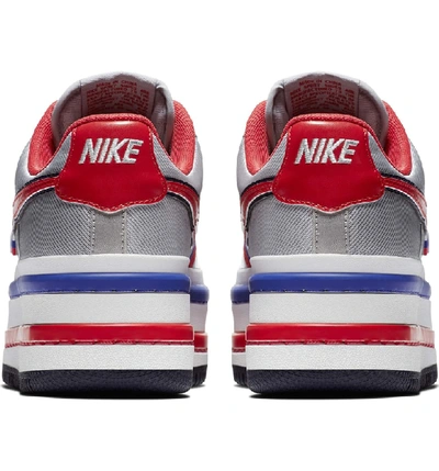 Shop Nike Vandal 2k Sneaker In Silver/ University Red