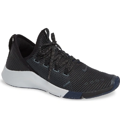 Nike Air Zoom Elevate Training Shoe In Black/ Metallic Navy- Navy | ModeSens