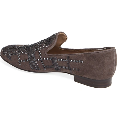 Shop Donald Pliner Loafer In Darktaupe