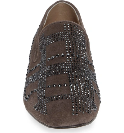 Shop Donald Pliner Loafer In Darktaupe