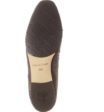 Shop Donald Pliner Loafer In Darktaupe