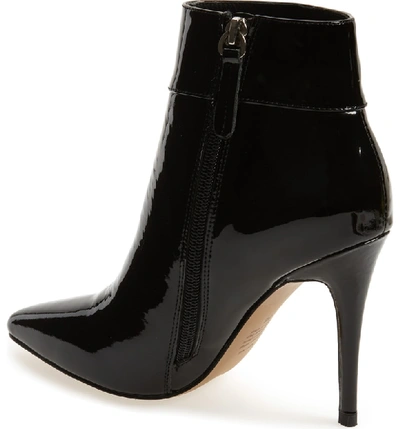 Shop Alias Mae Tally Pointy Toe Bootie In Black Patent Leather