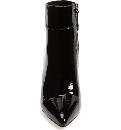 Shop Alias Mae Tally Pointy Toe Bootie In Black Patent Leather