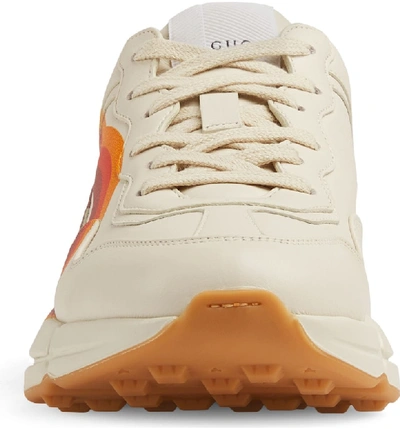 Shop Gucci Rhyton Double G Sneaker In Mystic White