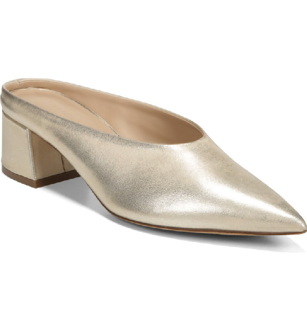 vince ralston pointy toe mule